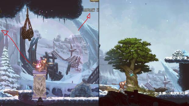 God of War Sons of Sparta - Ubicación del olivo sagrado 16