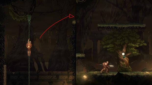 God of War Sons of Sparta - Ubicación del olivo sagrado 17