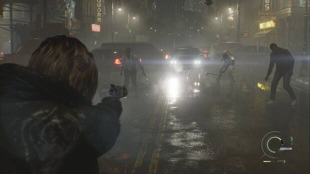 Resident Evil Requiem - Calles de Wrenwood, tres enemigos juntos en la zona de la carretera de Wrenwood