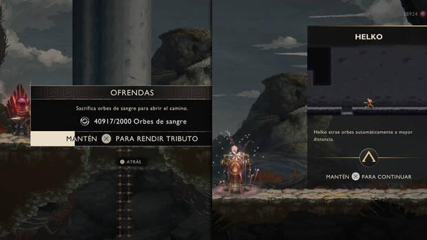 God of War Sons of Sparta - C�mo se consigue el poder del busto Helko - Atracci�n de Licurgo