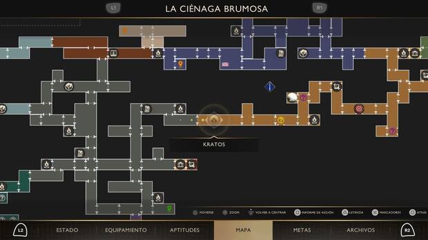 God of War Sons of Sparta - Localizaci�n en el mapa de la tradici�n 17