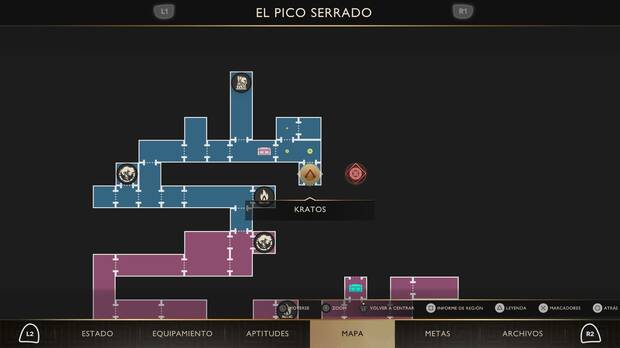 God of War Sons of Sparta - Localizaci�n en el mapa de la tradici�n 16