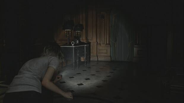 Resident Evil Requiem - Centro de pacientes (III), cinta de tinta de la cómoda de la parte este del pasillo al norte de la cocina