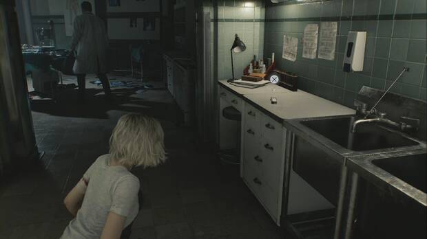 Resident Evil Requiem - Centro de pacientes (III), Inyector hemolítico en la Sala de reconocimiento del ala este del Centro de pacientes