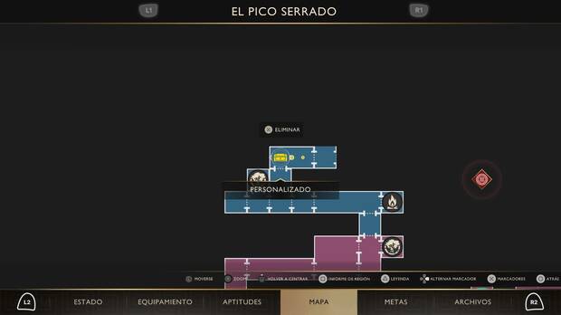 God of War Sons of Sparta - Localizaci�n en el mapa de la caja de hierro 14