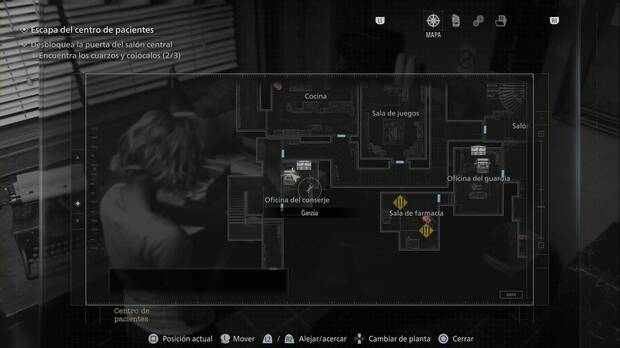 Resident Evil Requiem - Cerraduras simples y ganzúas en el Centro de pacientes, Ganzúa de la Oficina del conserje