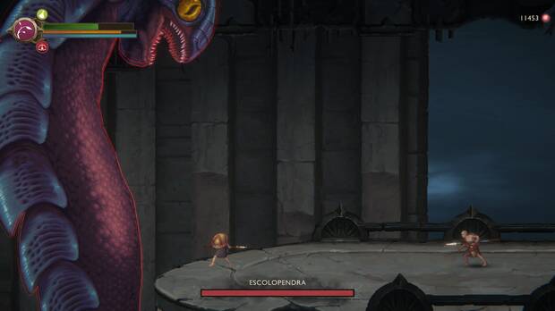 God of War Sons of Sparta - C�mo derrotar al jefe Escolopendra