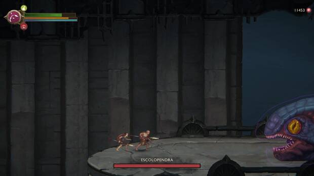 God of War Sons of Sparta - Mejor estrategia para derrotar al jefe Escolopendra