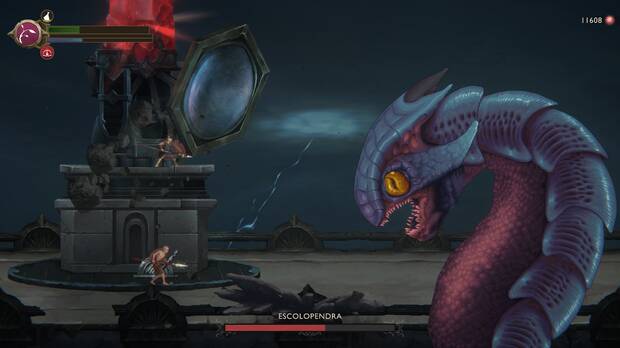 God of War Sons of Sparta - C�mo derrotar a Escolopendra con el espejo de Arqu�medes