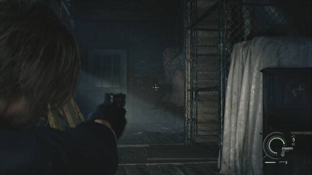 Resident Evil Requiem - Centro de pacientes (IV), Chunk en el Ático al poco de empezar a jugar con Leon