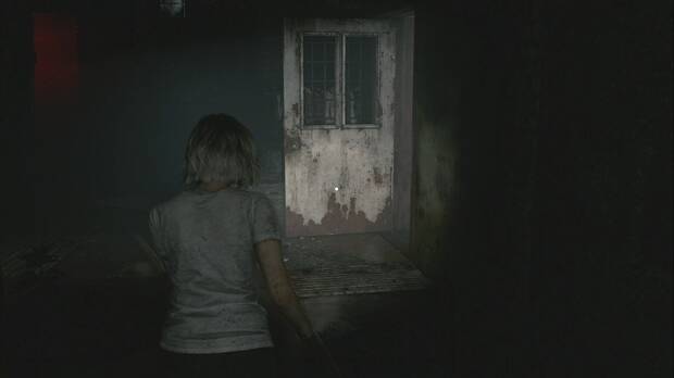 Resident Evil Requiem - Centro de pacientes (V), puerta abierta en los túneles que lleva a la Sala de seguridad