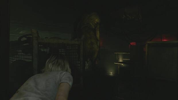 Resident Evil Requiem - Centro de pacientes (VII), la Ni�a acecha a Grace en la Planta potabilizadora