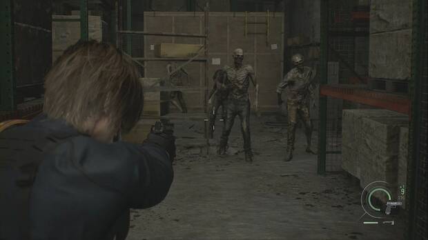 Resident Evil Requiem - Este de Raccoon City, zombis en el almac�n log�stico