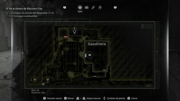 Resident Evil Requiem - Mr. Raccoon en el Este de Raccoon City, ubicaci�n del establecimiento de la gasolinera