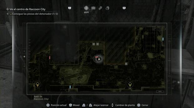 Resident Evil Requiem - Este de Raccoon City, ubicaci�n del generador en la parte noroeste de la calle de los Apartamentos Cedarbrook