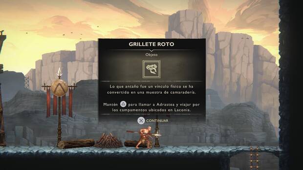 God of War Sons of Sparta - Cruce del Olimpo Templo de Dem�ter