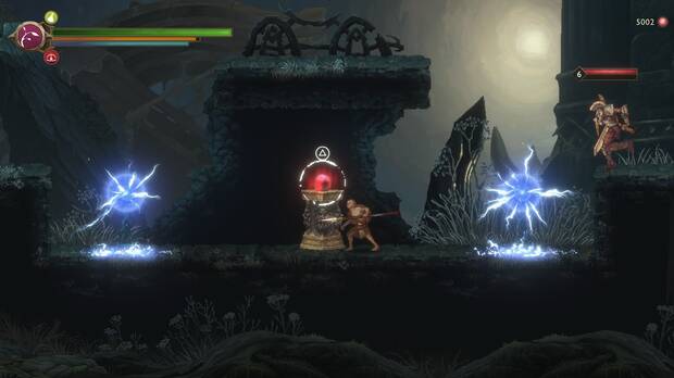 God of War Sons of Sparta - D�nde est� la esfera bermell�n de Desfiladero de Vyros