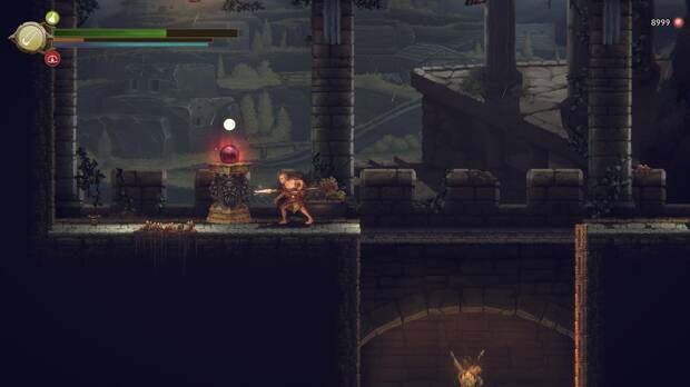 God of War Sons of Sparta - D�nde est� la esfera bermell�n de El p�ramo yermo