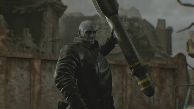 Resident Evil Requiem - R.P.D., el Tyrant vuelve a atacar a Leon en la cancha de baloncesto