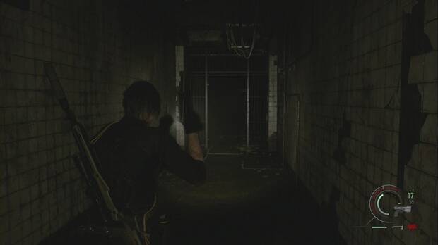 Resident Evil Requiem - Abismo, Leon atraviesa uno de los t�neles bajo las instalaciones del Orfanato