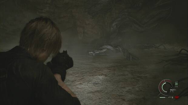 Resident Evil Requiem - Abismo, tent�culo trampa en la zona noroeste del abismo de la Planta 43