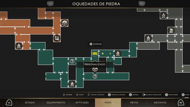 God of War Sons of Sparta - Localizaci�n en el mapa del almac�n de armas 07