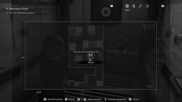 Resident Evil Requiem - Ri�oneras, ubicaci�n del contenedor del Silo de armas biol�gicas 05 donde se encuentra la �ltima Ri�onera