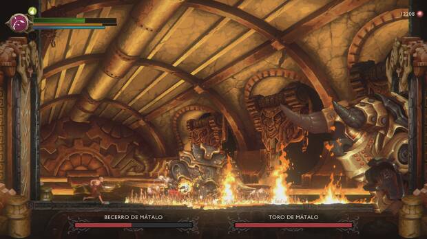 God of War Sons of Sparta - Cómo derrotar a los dos jefes dobles Becerro y Toro de Mátalo