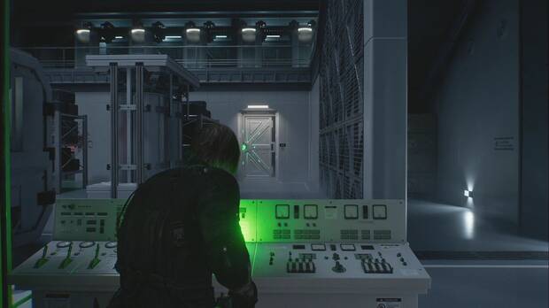 Resident Evil Requiem - ARK (III), puerta abierta en la zona noroeste del Silo de arma biológica 12