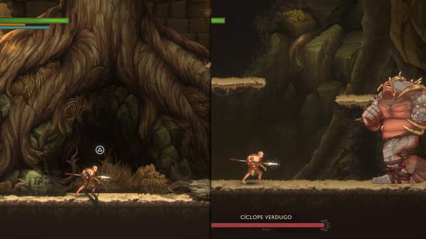 God of War Sons of Sparta - D�nde se encuentra el c�clope Verdugo en la misi�n Los fugitivos