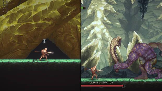 God of War Sons of Sparta - D�nde se encuentra el c�clope Destructor en la misi�n Los fugitivos