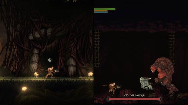 God of War Sons of Sparta - D�nde se encuentra el c�clope Salvaje en la misi�n Los fugitivos