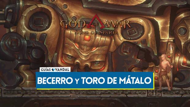 God of War Sons of Sparta - Jefe final Becerro y Toro de M�talo