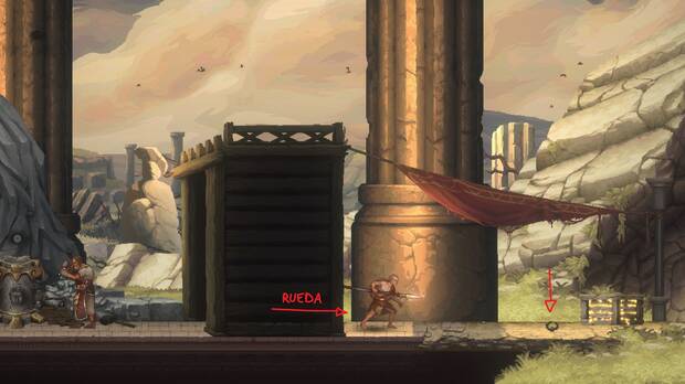 God of War Sons of Sparta - Ubicaci�n del objeto de valor 02