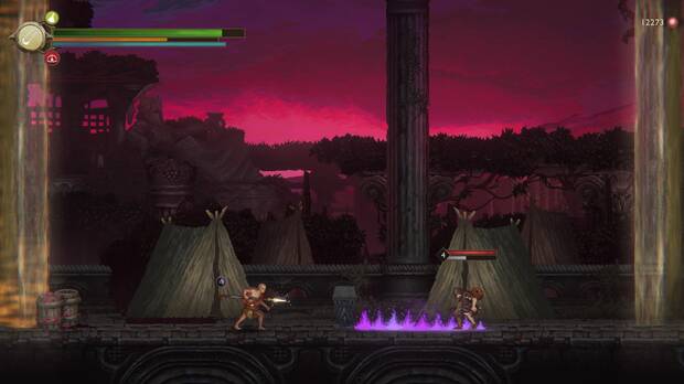 God of War Sons of Sparta - D�nde se encuentra el campamento de dogm�ticos 02 en la misi�n El precio de la devoci�n