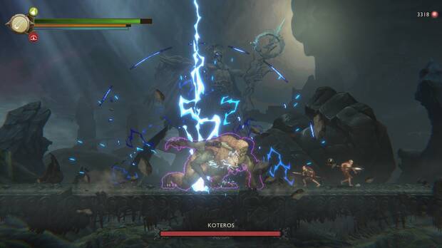 God of War Sons of Sparta - Cómo derrotar al jefe Koteros