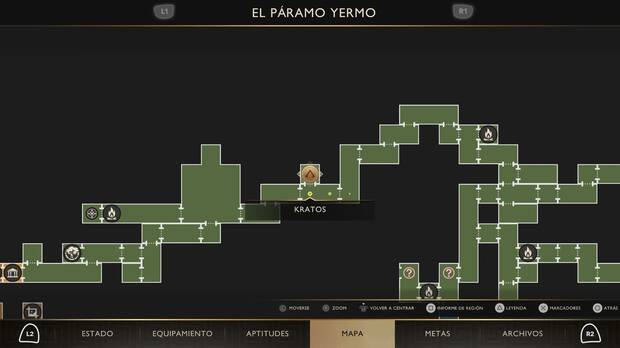 God of War Sons of Sparta - Localizaci�n en el mapa de la tradici�n 26