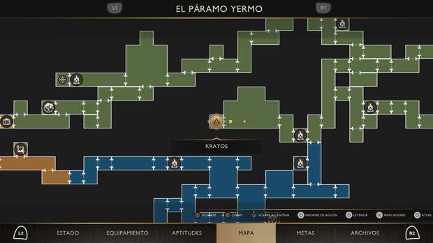 God of War Sons of Sparta - Localizaci�n en el mapa de la tradici�n 27