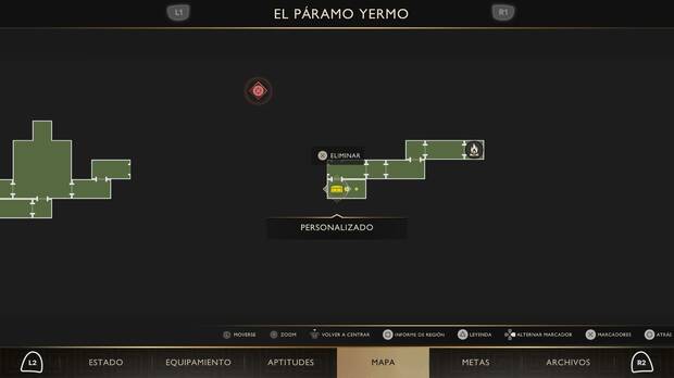 God of War Sons of Sparta - Localización en el mapa del cofre de suministros 49