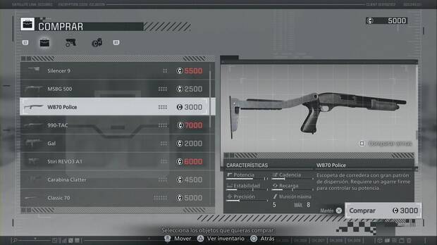 Resident Evil Requiem - Armas de Leon, W870 Police