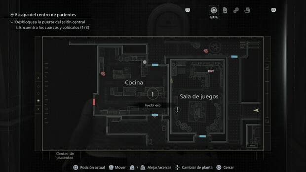 Resident Evil Requiem - Inyectores vac�os, ubicaci�n del inyector en la Cocina en modo Locura