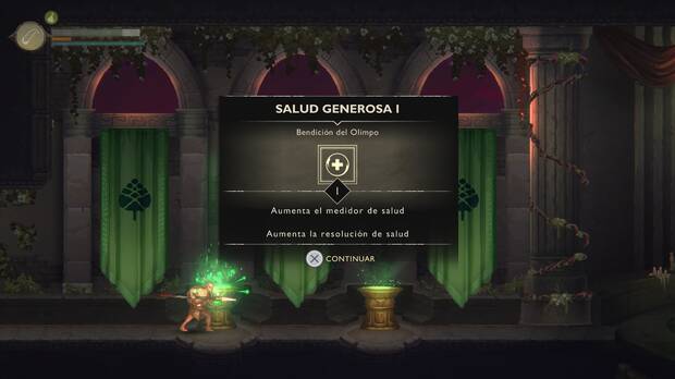 God of War Sons of Sparta - Cómo mejorar el medidor de salud de Kratos