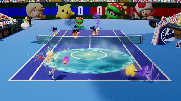 Los partidos a dobles pueden llegar a lucir así de caóticos.