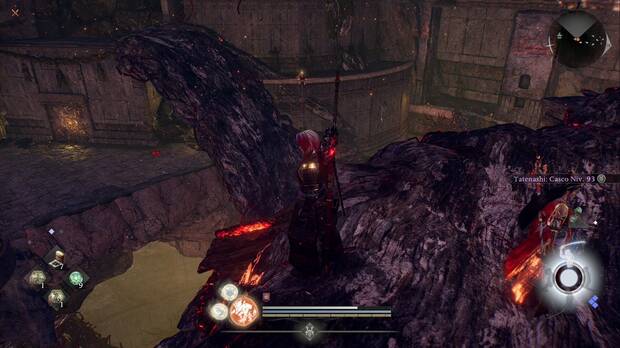 Nioh 3 - Ra�ces oscuras, amrita menor sobre la zona del primer santuario