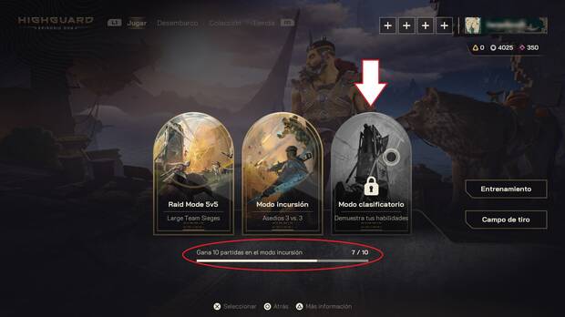 Highguard - C�mo desbloquear las partidas clasificatorias