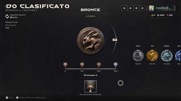 Highguard - Rangos de las clasificatorias y c�mo ganar puntos