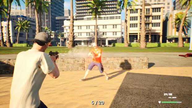 Grand Crime Miami clon indie de GTA 6 en Epic Games Store