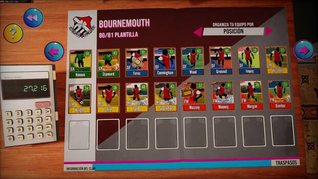 Gestionar a nuestro equipo humilde desde la cuarta divisi�n inglesa se siente como completar un �lbum de cromos de nuestra infancia
