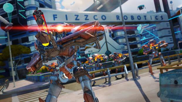 Captura de Sunset Overdrive.