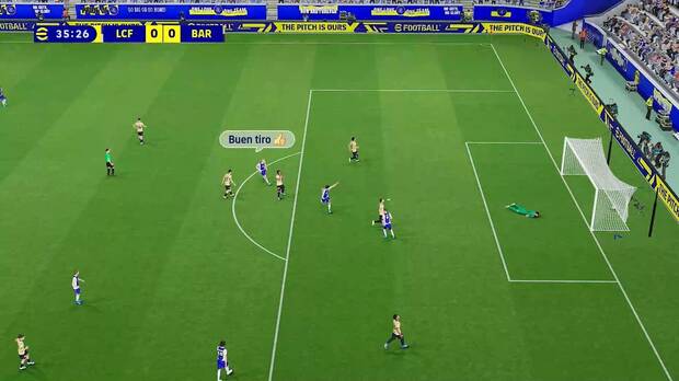 En las partidas multijugador el fútbol es más realista.
